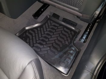 3 069 р. Комплект ковриков в салон Aileron 3D (с подпятником) Audi A5 F5 дорестайлинг, лифтбэк (2016-2020)  с доставкой в г. Чебоксары. Увеличить фотографию 3
