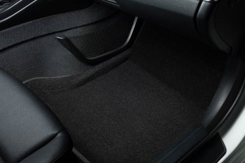 5 699 р. Коврики в салон SEINTEX 3D ВОРС (комплект) Audi A6 (C8) седан дорестайлинг (2018-2023) (Цвет: черный)  с доставкой в г. Чебоксары. Увеличить фотографию 2