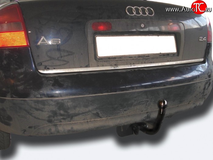8 999 р. Фаркоп Лидер Плюс Audi A6 C5 дорестайлинг, седан (1997-2001) (Без электропакета)  с доставкой в г. Чебоксары