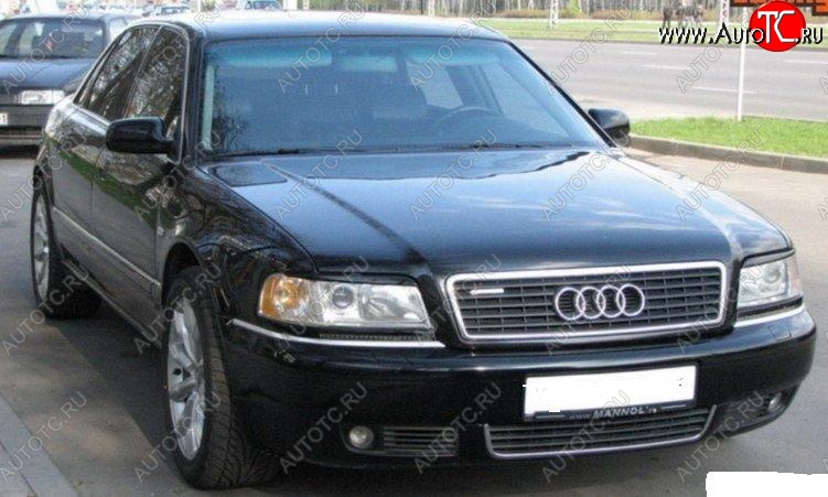899 р. Реснички на фары ABS Audi A8 D2 дорестайлинг (1994-1999)  с доставкой в г. Чебоксары