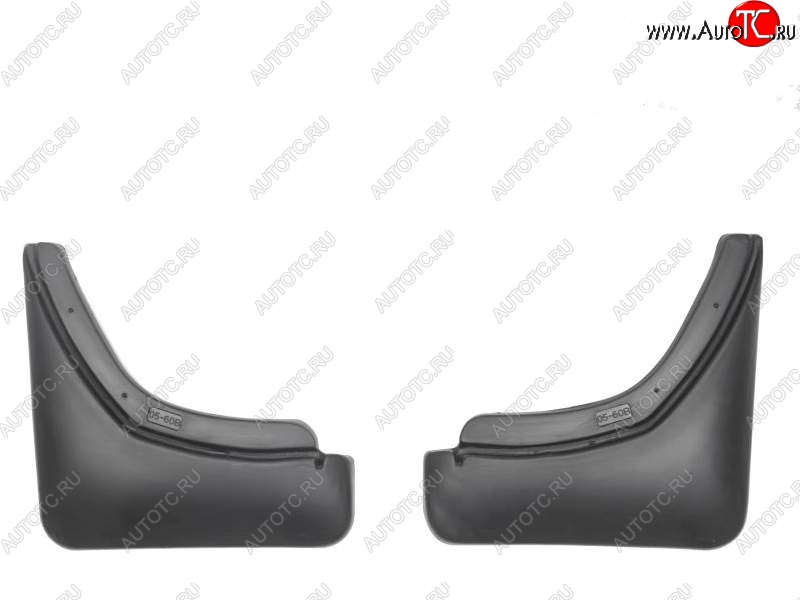 1 589 р. Брызговики задние Norplast Audi Q3 8U дорестайлинг (2011-2015)  с доставкой в г. Чебоксары