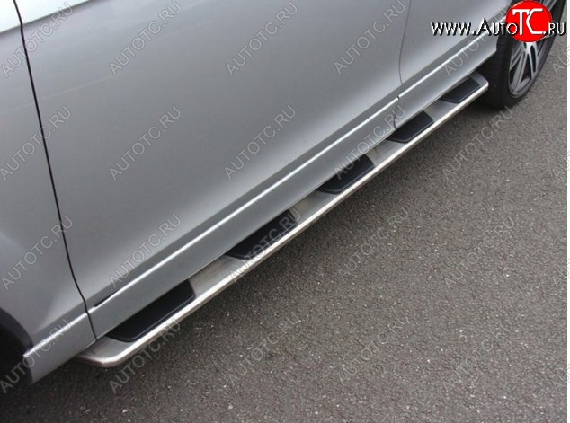 48 499 р. Пороги CT Audi Q7 4L рестайлинг (2009-2015)  с доставкой в г. Чебоксары