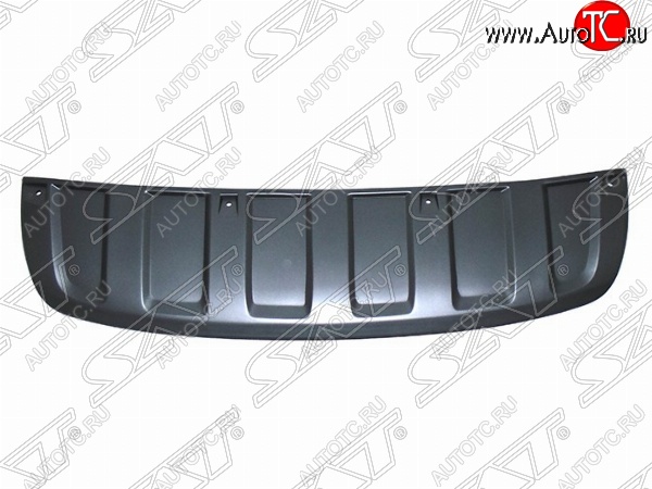 2 889 р. Диффузор переднего бампера SAT Audi Q7 4L рестайлинг (2009-2015) (Неокрашенная)  с доставкой в г. Чебоксары