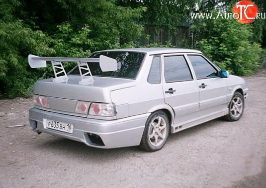 7 699 р. Задний бампер AVR Лада 21099 (1990-2004) (Неокрашенный)  с доставкой в г. Чебоксары