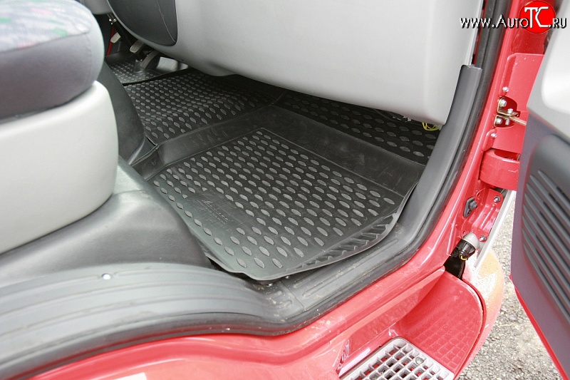 1 574 р. Коврики в салон Element 2 шт. (полиуретан) BAW Fenix 1044 (2007-2012)  с доставкой в г. Чебоксары