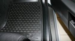 1 479 р. Коврики в салон Element 4 шт. (полиуретан) BMW 5 серия E60 седан дорестайлинг (2003-2007) (Черные)  с доставкой в г. Чебоксары. Увеличить фотографию 2