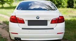 1 749 р. Накладка на задний бампер RA  BMW 5 серия  F10 (2009-2013) седан дорестайлинг (Поверхность шагрень)  с доставкой в г. Чебоксары. Увеличить фотографию 3