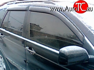 4 499 р. Дефлекторы окон (ветровики) Novline 4 шт BMW X5 E53 рестайлинг (2003-2006)  с доставкой в г. Чебоксары