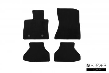 Текстильные коврики салона Klever Econom BMW X5  E70 (2006-2013) дорестайлинг, рестайлинг (Черные)