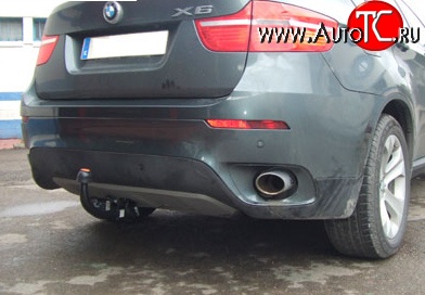 9 549 р. Фаркоп Лидер Плюс BMW X6 E71 дорестайлинг (2008-2012) (Без электропакета)  с доставкой в г. Чебоксары
