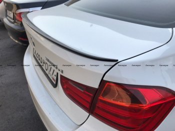 3 399 р. Лип спойлер M АВТОКРАТ  BMW 3 серия  F30 (2012-2018) седан дорестайлинг, седан рестайлинг (Лезвие, Неокрашенный)  с доставкой в г. Чебоксары. Увеличить фотографию 2