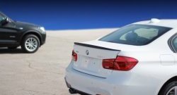 3 399 р. Лип спойлер M АВТОКРАТ  BMW 3 серия  F30 (2012-2018) седан дорестайлинг, седан рестайлинг (Лезвие, Неокрашенный)  с доставкой в г. Чебоксары. Увеличить фотографию 7