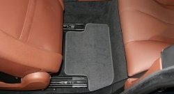 4 799 р. Коврики в салон Element 4 шт. (текстиль)  BMW 6 серия  F13 (2011-2015) дорестайлинг, купе  с доставкой в г. Чебоксары. Увеличить фотографию 3