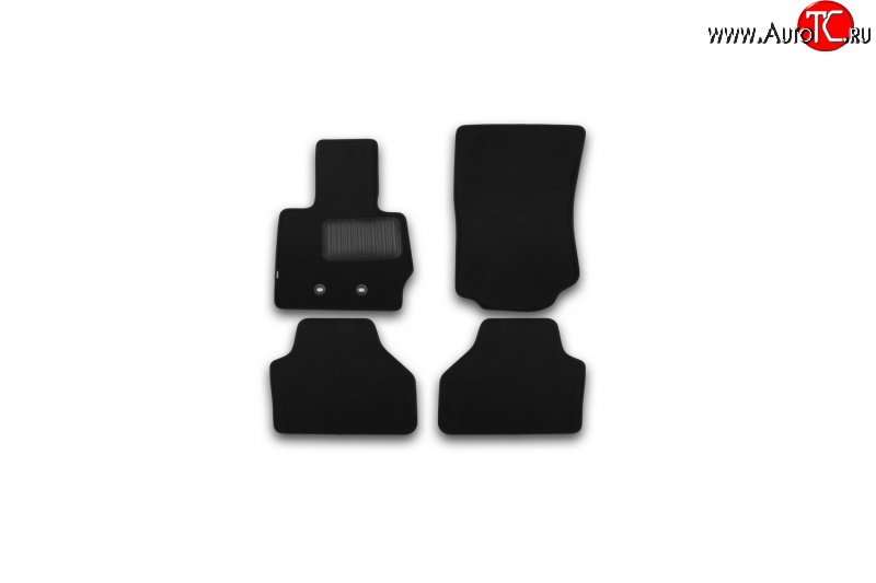 399 р. Коврики в салон Klever Premium BMW X3 F25 дорестайлинг (2010-2014) (Цвет: черный)  с доставкой в г. Чебоксары