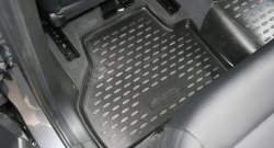2 999 р. Коврики в салон Element 4 шт. (полиуретан) BMW X3 F25 дорестайлинг (2010-2014) (Черные)  с доставкой в г. Чебоксары. Увеличить фотографию 4