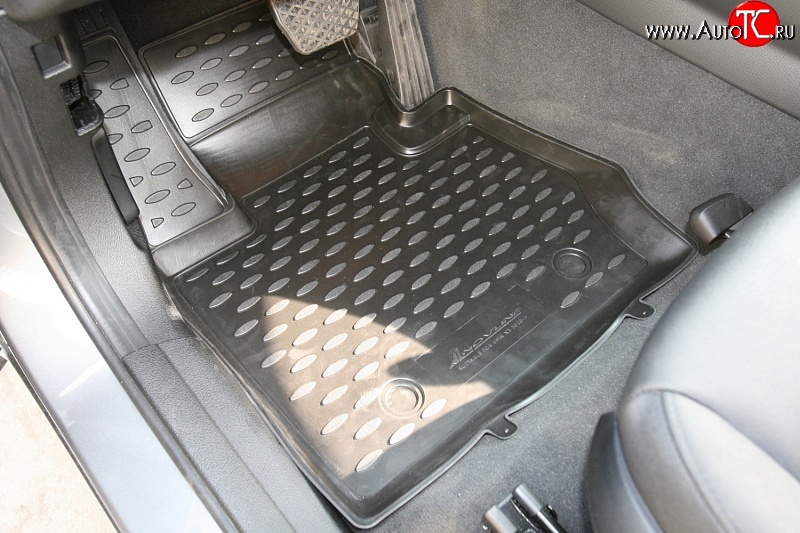 10 299 р. Коврики в салон Element 4 шт. (полиуретан, бежевые) BMW X3 F25 дорестайлинг (2010-2014)  с доставкой в г. Чебоксары