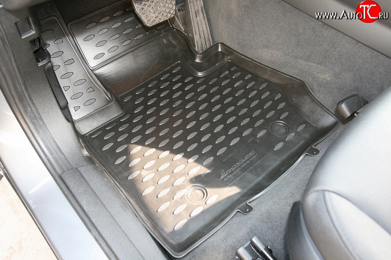 2 999 р. Коврики в салон Element 4 шт. (полиуретан) BMW X3 F25 дорестайлинг (2010-2014) (Черные)  с доставкой в г. Чебоксары