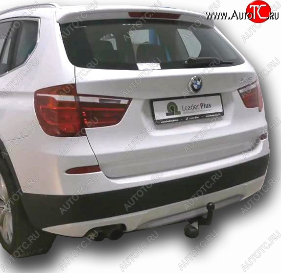 6 649 р. Фаркоп Лидер Плюс. BMW X3 F25 рестайлинг (2014-2017) (Без электропакета)  с доставкой в г. Чебоксары