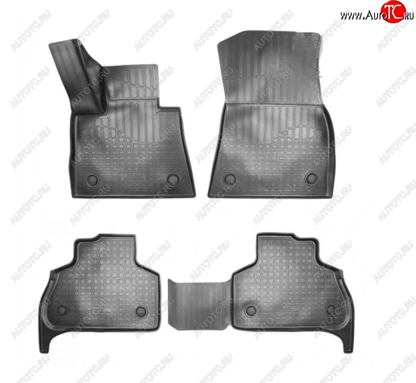 3 299 р. Коврики салонные Noplast BMW X5 G05 (2018-2022) (Черный)  с доставкой в г. Чебоксары
