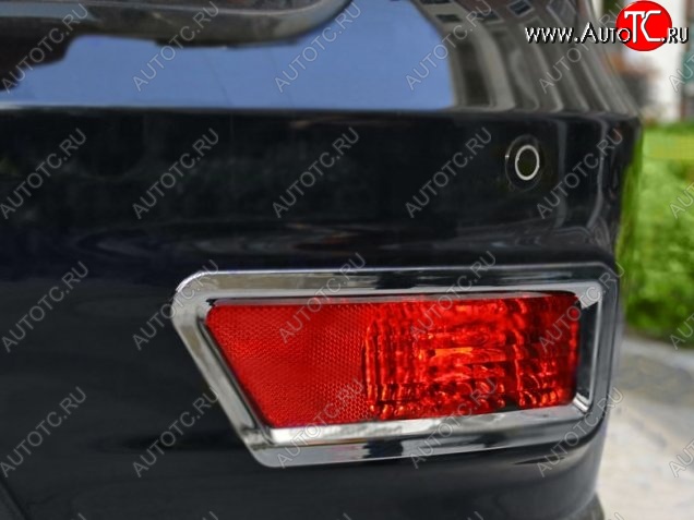 2 399 р. Накладки на задние габариты СТ BYD S6 (2011-2017) (Неокрашенные)  с доставкой в г. Чебоксары