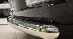 16 299 р. Одинарная защита переднего бампера диаметром 76 мм SLITKOFF Cadillac Escalade GMT926 джип 5 дв. короткая база (2006-2014)  с доставкой в г. Чебоксары. Увеличить фотографию 4
