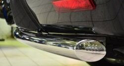 14 549 р. Защита заднего бампера (Ø76 мм, нержавейка) SLITKOFF Cadillac Escalade GMT926 джип 5 дв. короткая база (2006-2014)  с доставкой в г. Чебоксары. Увеличить фотографию 3