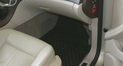 4 849 р. Коврики в салон Element 4 шт. (полиуретан)  Cadillac SRX (2010-2012) дорестайлинг (Черные)  с доставкой в г. Чебоксары. Увеличить фотографию 3