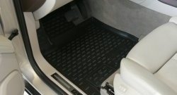4 849 р. Коврики в салон Element 4 шт. (полиуретан)  Cadillac SRX (2010-2012) дорестайлинг (Черные)  с доставкой в г. Чебоксары. Увеличить фотографию 4