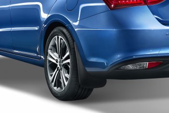 2 299 р. Брызговики Frosch (optimum, в коробке)  Chery Arrizo 7 (2014-2016) дорестайлинг (Задние)  с доставкой в г. Чебоксары. Увеличить фотографию 2
