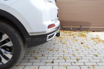 13 999 р. Фаркоп PT GROUP /съемный квадрат/ EXEED LX 2021- / CHERY Tiggo 7 Pro 2021- / CHERY Tiggo 7 Pro Max 2022- EXEED LX 2-ой рестайлинг (2022-2025)  с доставкой в г. Чебоксары. Увеличить фотографию 5