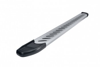17 399 р. Пороги алюминиевые Slitkoff  Chery Tiggo 7 PRO (2019-2025) (Prestige Silver)  с доставкой в г. Чебоксары. Увеличить фотографию 3