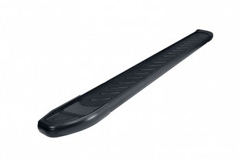 17 399 р. Пороги алюминиевые Slitkoff Chery Tiggo 8 (T18) дорестайлинг (2018-2022) (Prestige Black)  с доставкой в г. Чебоксары. Увеличить фотографию 2