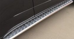 24 649 р. Широкая защита порогов SLITKOFF  Chevrolet Trailblazer  GM800 (2012-2016) дорестайлинг  с доставкой в г. Чебоксары. Увеличить фотографию 2