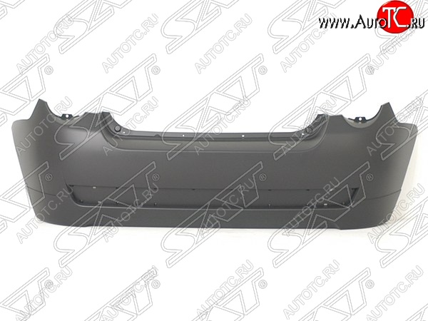 4 399 р. Бампер задний SAT  Chevrolet Aveo  T250 (2006-2011) хэтчбек 5 дв рестайлинг (Неокрашенный)  с доставкой в г. Чебоксары