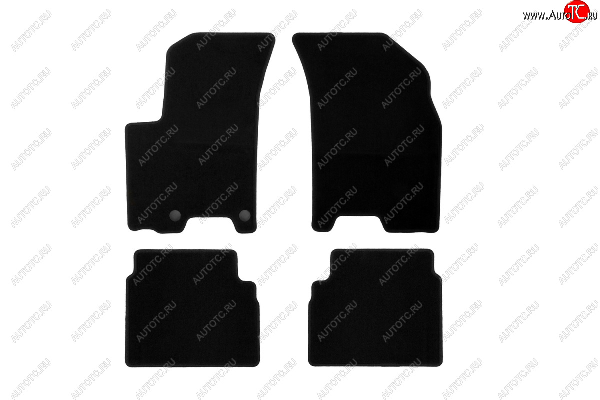 4 849 р. Текстильные коврики салона Klever Econom Chevrolet Aveo T250 хэтчбек 5 дв рестайлинг (2006-2011)  с доставкой в г. Чебоксары