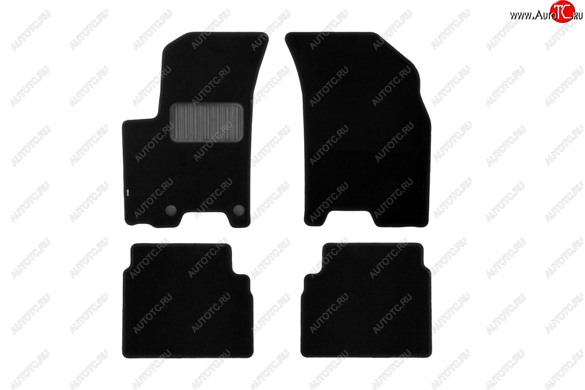 449 р. Текстильные коврики салона Klever Standart Chevrolet Aveo T250 хэтчбек 5 дв рестайлинг (2006-2011)  с доставкой в г. Чебоксары