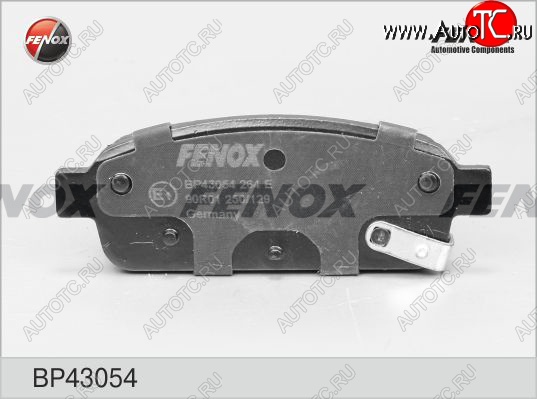 1 599 р. Колодка заднего дискового тормоза FENOX Chevrolet Cruze J300 седан дорестайлинг (2009-2012)  с доставкой в г. Чебоксары