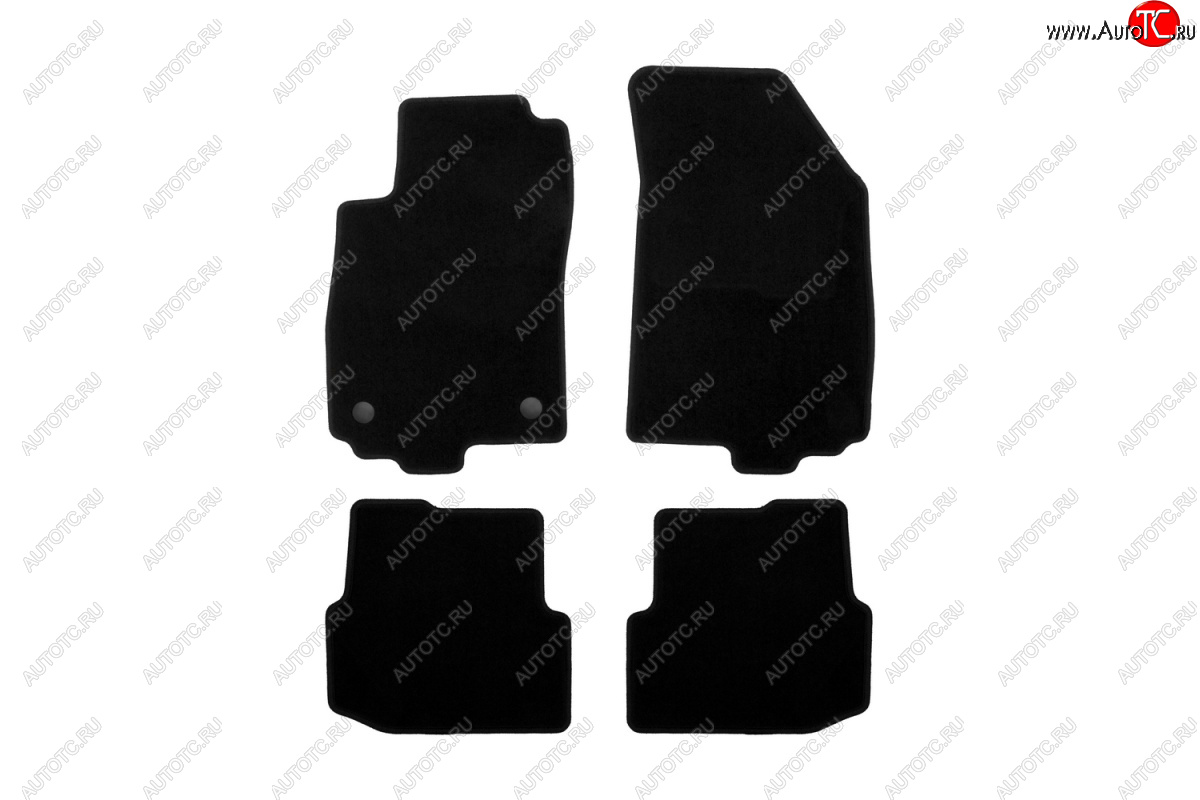 4 849 р. Текстильные коврики салона Klever Econom Chevrolet Aveo T300 седан (2011-2015)  с доставкой в г. Чебоксары