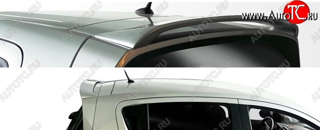 3 049 р. Спойлер CT Chevrolet Aveo T300 хэтчбек (2011-2015) (Неокрашенный)  с доставкой в г. Чебоксары