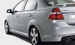 5 099 р. Пороги накладки CT v2 Chevrolet Aveo T250 седан рестайлинг (2006-2011) (Неокрашенные)  с доставкой в г. Чебоксары. Увеличить фотографию 2