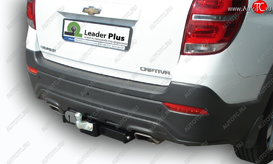 9 849 р. Фаркоп Лидер Плюс (съемный шар тип F) Chevrolet Captiva  дорестайлинг (2006-2011) (Без электропакета)  с доставкой в г. Чебоксары