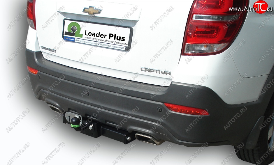 8 599 р. Фаркоп Лидер Плюс (съемный шар тип FC) Chevrolet Captiva  дорестайлинг (2006-2011) (Без электропакета)  с доставкой в г. Чебоксары
