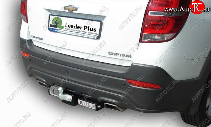 70 999 р. Фаркоп Лидер Плюс (съемный шар тип F, с нержавеющей пластиной) Chevrolet Captiva  дорестайлинг (2006-2011) (Без электропакета)  с доставкой в г. Чебоксары