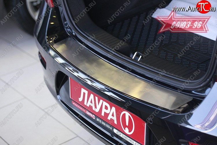 1 484 р. Накладка на задний бампер Souz-96  Chevrolet Cruze ( HR51S,HR81S,  J305) (2001-2012) хэтчбек (Япония), хэтчбек дорестайлинг  с доставкой в г. Чебоксары