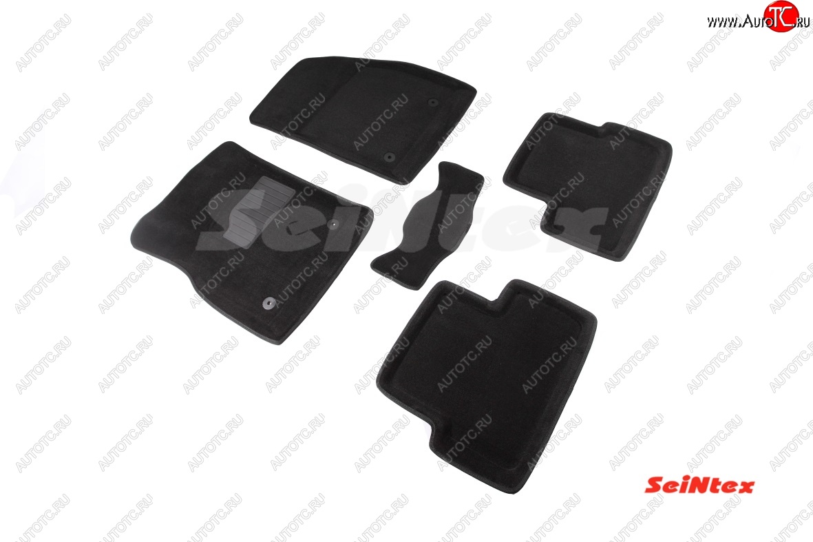 5 499 р. Износостойкие коврики в салон 3D SeiNtex 3D (ворсовые) Chevrolet Cruze J300 седан дорестайлинг (2009-2012)  с доставкой в г. Чебоксары