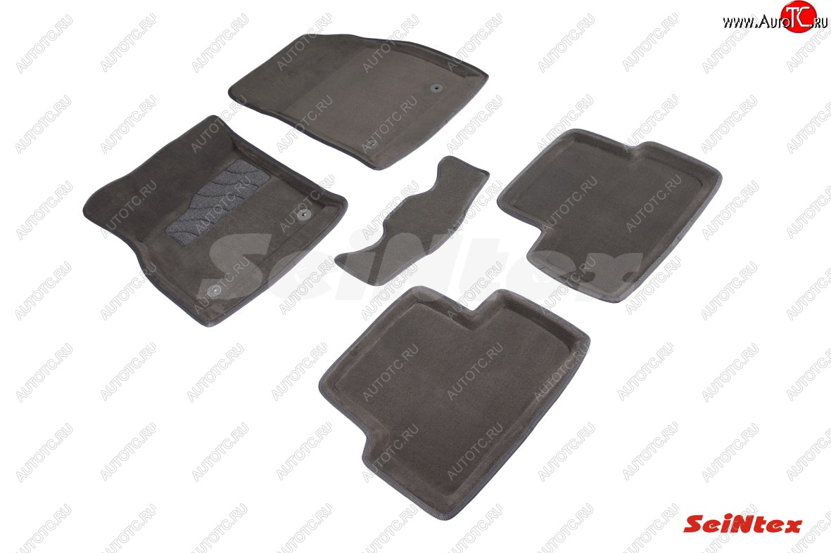 5 499 р. Комплект ковриков в салон Seintex (3D) Chevrolet Cruze J300 седан дорестайлинг (2009-2012)  с доставкой в г. Чебоксары