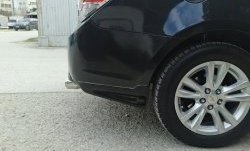 2 299 р. Комплект универсальных накладок M-VRS на задний бампер автомобиля Ford Focus 3 седан рестайлинг (2014-2019)  с доставкой в г. Чебоксары. Увеличить фотографию 3