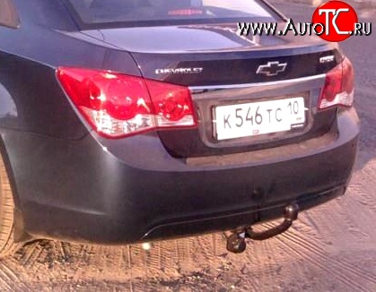 8 349 р. Фаркоп NovLine Chevrolet Cruze J300 седан дорестайлинг (2009-2012)  с доставкой в г. Чебоксары