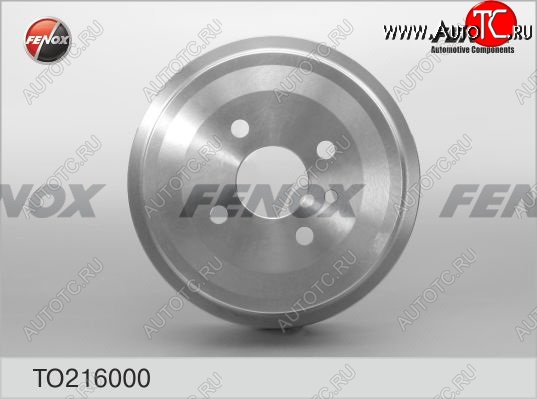 2 779 р. Барабан тормозной задний FENOX Opel Astra F седан рестайлинг (1994-1998)  с доставкой в г. Чебоксары