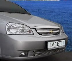 Декоративные вставки решетки радиатора Souz-96 Chevrolet Lacetti ( седан,  универсал) (2002-2013)